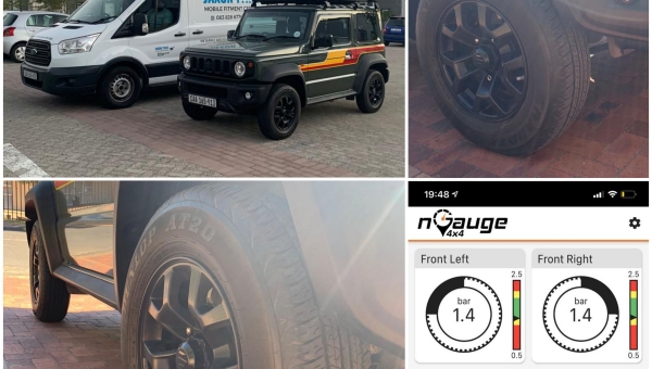 Jimny getting Internal TPMS fitted