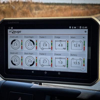 Tpms Tyre Pressure Monitoring System 12